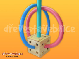 tři průměry ohebných špaget