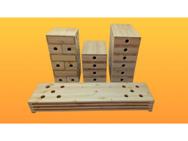 dřevěná Otčenáškova stavebnice Truhlářství Tomáš Peklák Turnov