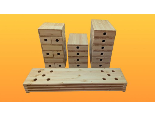 dřevěná Otčenáškova stavebnice Truhlářství Tomáš Peklák Turnov