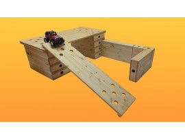 dřevěná Otčenáškova stavebnice Truhlářství Tomáš Peklák Turnov