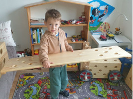 dřevěná Otčenáškova stavebnice Truhlářství Tomáš Peklák Turnov